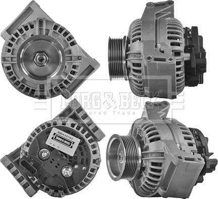 Borg & Beck BBA32765 - Alternatore autozon.pro