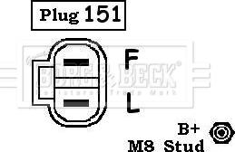 Borg & Beck BBA2494 - Alternatore autozon.pro