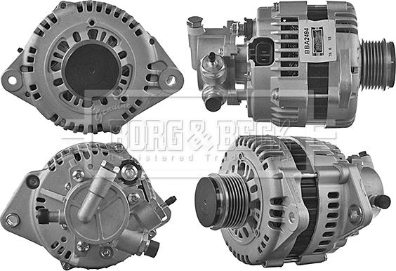 Borg & Beck BBA2494 - Alternatore autozon.pro