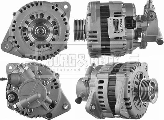 Borg & Beck BBA2495 - Alternatore autozon.pro