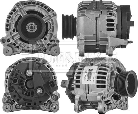 Borg & Beck BBA2407 - Alternatore autozon.pro