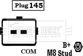 Borg & Beck BBA2808 - Alternatore autozon.pro