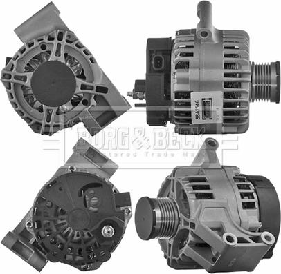 Borg & Beck BBA2546 - Alternatore autozon.pro