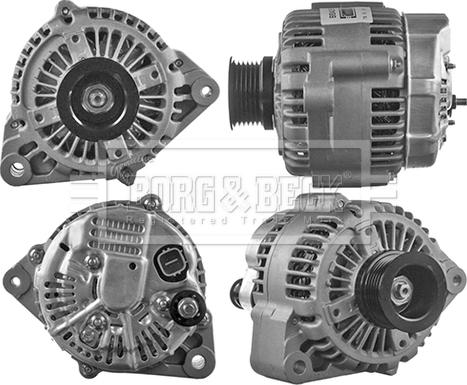 Borg & Beck BBA2555 - Alternatore autozon.pro