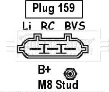 Borg & Beck BBA2557 - Alternatore autozon.pro