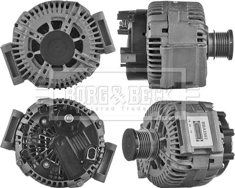 Borg & Beck BBA2582 - Alternatore autozon.pro