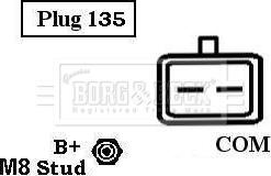 Borg & Beck BBA3051 - Alternatore autozon.pro