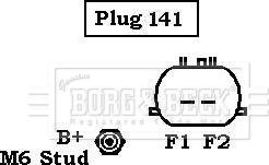 Borg & Beck BBA2981 - Alternatore autozon.pro