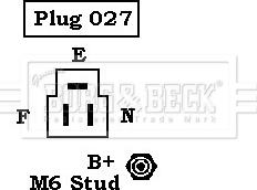 Borg & Beck BBA2774 - Alternatore autozon.pro