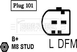 Borg & Beck BBA2156 - Alternatore autozon.pro