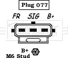 Borg & Beck BBA2537 - Alternatore autozon.pro