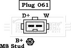 Borg & Beck BBA2392 - Alternatore autozon.pro