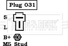 Borg & Beck BBA2746 - Alternatore autozon.pro