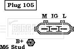 Borg & Beck BBA2943 - Alternatore autozon.pro