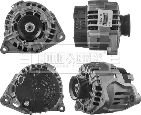 Borg & Beck BBA2117 - Alternatore autozon.pro