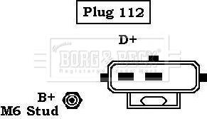 Borg & Beck BBA2135 - Alternatore autozon.pro