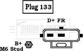 Borg & Beck BBA2318 - Alternatore autozon.pro