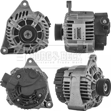 Borg & Beck BBA2326 - Alternatore autozon.pro