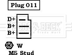 Borg & Beck BBA2212 - Alternatore autozon.pro