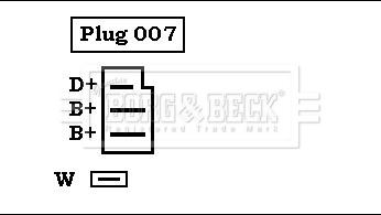 Borg & Beck BBA2222 - Alternatore autozon.pro