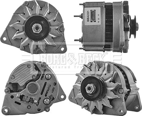 Borg & Beck BBA2221 - Alternatore autozon.pro