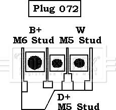 Borg & Beck BBA2301 - Alternatore autozon.pro