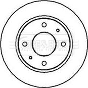 Borg & Beck BBD4991 - Discofreno autozon.pro