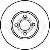 Borg & Beck BBD4945 - Discofreno autozon.pro