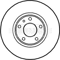 Borg & Beck BBD4907 - Discofreno autozon.pro