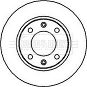 BENDIX 561410 B - Discofreno autozon.pro