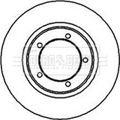 Borg & Beck BBD4980 - Discofreno autozon.pro