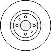 Borg & Beck BBD4981 - Discofreno autozon.pro