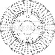 Borg & Beck BBD4495 - Discofreno autozon.pro