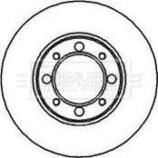 Borg & Beck BBD4446 - Discofreno autozon.pro