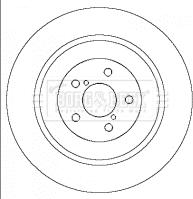 Borg & Beck BBD4440 - Discofreno autozon.pro