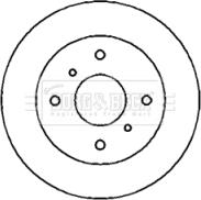 Borg & Beck BBD4441 - Discofreno autozon.pro