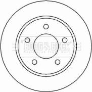 Borg & Beck BBD4448 - Discofreno autozon.pro