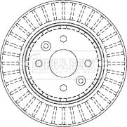 Borg & Beck BBD4442 - Discofreno autozon.pro