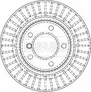 Borg & Beck BBD4464 - Discofreno autozon.pro