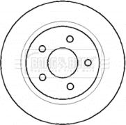 Borg & Beck BBD4403 - Discofreno autozon.pro