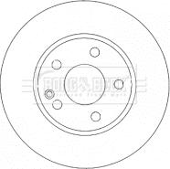 Borg & Beck BBD4484 - Discofreno autozon.pro