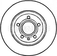 Borg & Beck BBD4545 - Discofreno autozon.pro