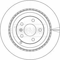 Borg & Beck BBD4543 - Discofreno autozon.pro