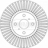 Borg & Beck BBD4560 - Discofreno autozon.pro