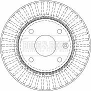 Borg & Beck BBD4511 - Discofreno autozon.pro