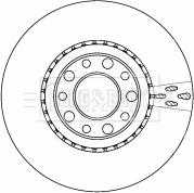 Borg & Beck BBD4513 - Discofreno autozon.pro