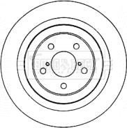 Borg & Beck BBD4581 - Discofreno autozon.pro