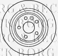 Borg & Beck BBD4587 - Discofreno autozon.pro