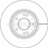 Borg & Beck BBD4523 - Discofreno autozon.pro