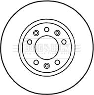 Borg & Beck BBD4697 - Discofreno autozon.pro